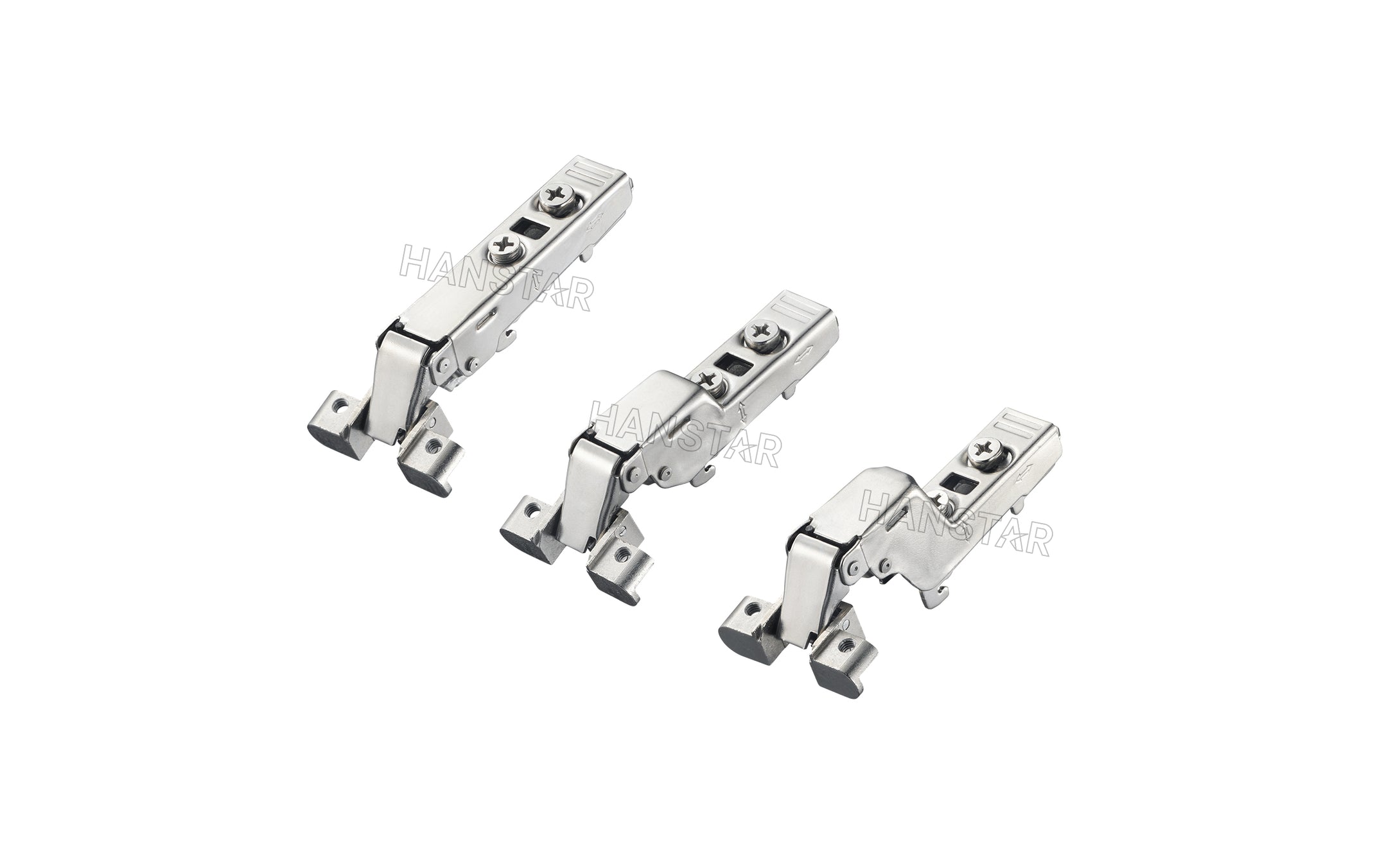 01378  Two-way Clip-on Soft-close Excentric Hinge For Alum Frame W/mini Damper