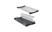 Load image into Gallery viewer, 24809 Peacock Steel Dish Rack
