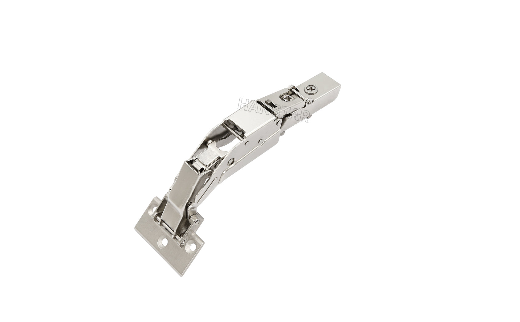 01170 125° Clip-on Soft-close Corner Excentric Hinge For Glass Door