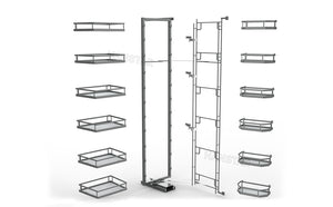 24198 Lakeshore Swivel Out Pantry Cabinet Unit