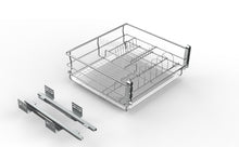 Load image into Gallery viewer, 24218 Peacock Drawer Basket With Dish &amp; Bowl Rack
