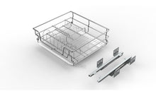 Load image into Gallery viewer, 24608 Peacock Drawer Basket With Dish &amp; Bowl Rack
